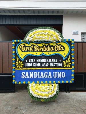 Papan Bunga Duka di Aru Utara